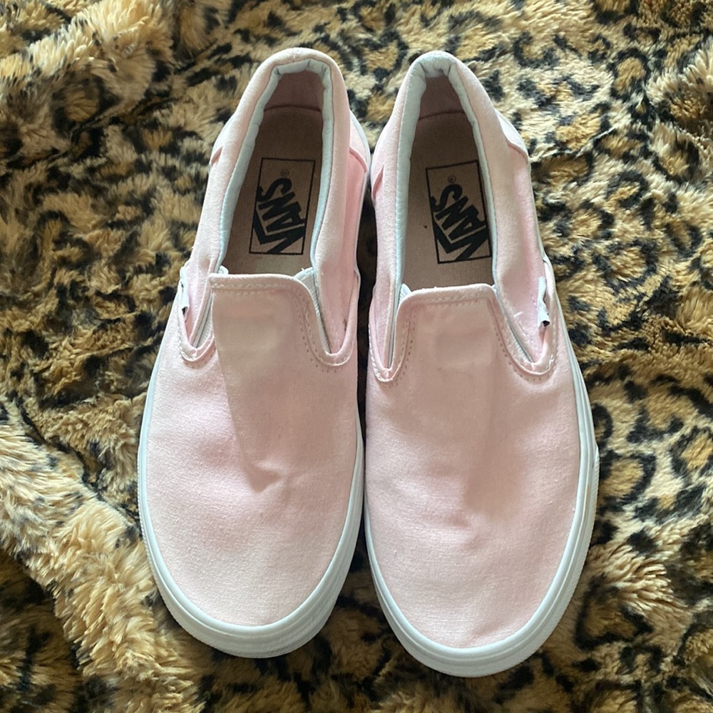 COPY - Dyed pink vans